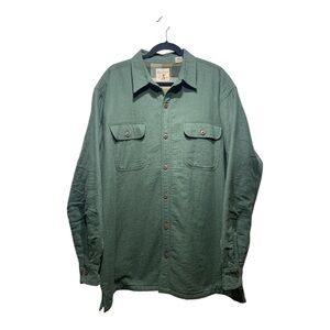 Men’s RedHead Button Front Flannel Lined Long Sleeve Sz XL